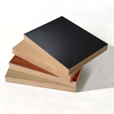 China MDF Furniture Production MDF Sheet Moisture Proof Panel Product High Quality Laminated Board for sale