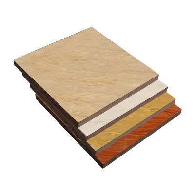 China Light Color Fiberboard Medium Density Fiberboard Carburetor P2 Moisture Proof Plain MDF Raw Board for sale