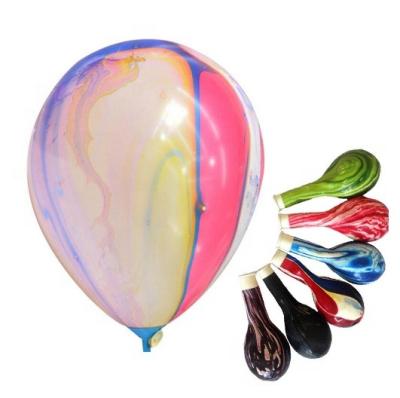 China Eco - friendlyand non toxic eco - friendly rainbow customized color printed latex balloons for sale