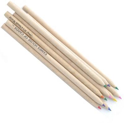 China Office & School Pencil Natural Color Wooden Color Pencils / Promotion Color Wooden Pencil for sale