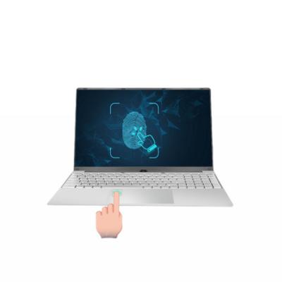 China Numeric keypad in stock factory 15.6 inch intel J4105 notebook laptop/J4115 ddr4 12GB RAM with fingerprint unlock for sale