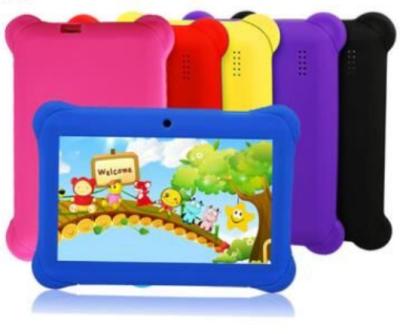 China Cute 7 Inch Soft Baby Tablet Support 3G Android System With Protective Silicone Case Many Color For Your Choose for sale