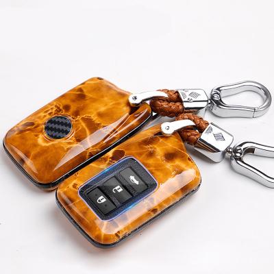 China Protect Key And Improve Appearance Marbled Auto Key Cases For Lexus , NX200RX200T Key Protection Covers RX300ES250IS300LX570 IS CT ​​GS Key Cases Covers Shell Chains for sale