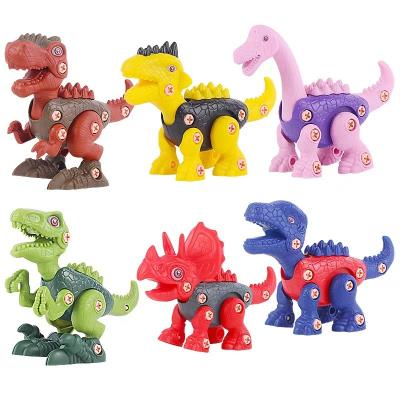 China De Toy Boys Assembly Dinosaurs Take Apart Educational Funny Dinosaur Toys With Electric Drill for sale