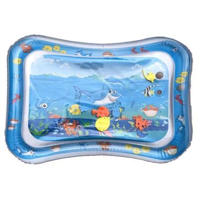 China Non-Toxic Inflatable Baby Mat Child's Tummy Time Development Mat 65cm Eco-Friendly Water Play Mat For Babies for sale