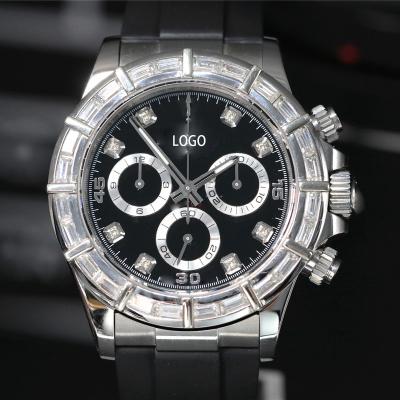 China BT noob factory date chronograph 904L diamond watch inlay 4130 clean luxury movement clean automatic mechanical diving watch for sale