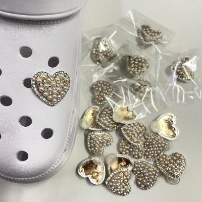 China Washable hot products prepare common bling diamond croc charm lookalikes Bling Crystal Clog Luxury Charms decorations for sale