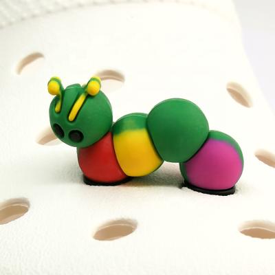 China Wholesale Custom 3D PVC Shoe Buckle Dragon Charms Custom Designer Sandals Charms Gifts Lace Charms Decoration Fit For Croc Shoes for sale