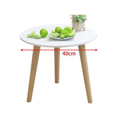 China CZC08-3 Stable Modern Functional Solid Wood Coffee Tables Set Home Living Room Small Round and Heart Shaped Wooden Tea Table for sale