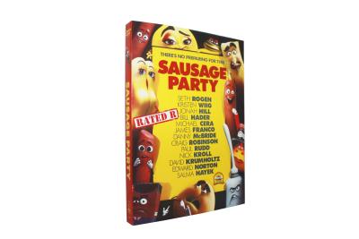 China Free DHL Shipping@Disney Cartoon DVD Moveis Sausage Party Wholesale!! for sale