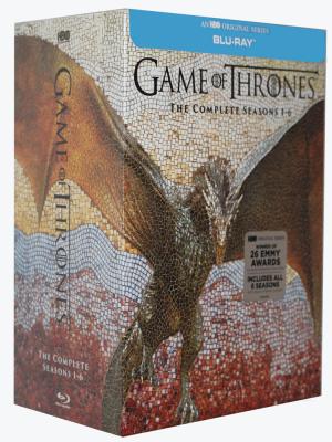 China Free DHL Shipping@New Release Hot Classic Blu Ray Game of Thrones Complete Seasons 1-6 for sale