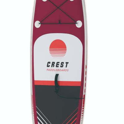 China Good Quality Red SUP Surfing Board Durable Inflatable SUP Board Exciting Stand Up Paddle Board for sale