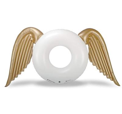 China Inflatable Angel Inflatable Wing Float Beach Pool Water Game Swimming Ring for sale