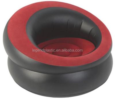 China Inflatable Corner Sofa PVC Round Assembling Sofa , Inflatable Assembled Single Sofa Chair For Sale for sale