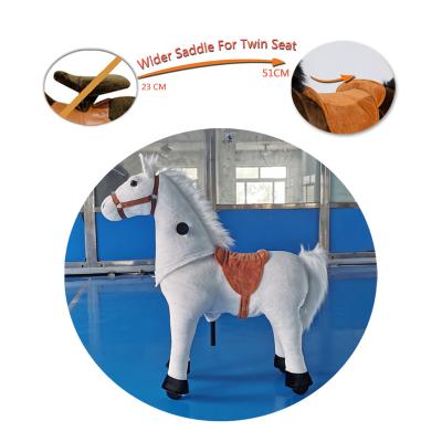 China Ride On Toy Funny Horse Riding Toy, No Need Electric Ride On Horse Powered By Dizzy High Horse Toy for sale