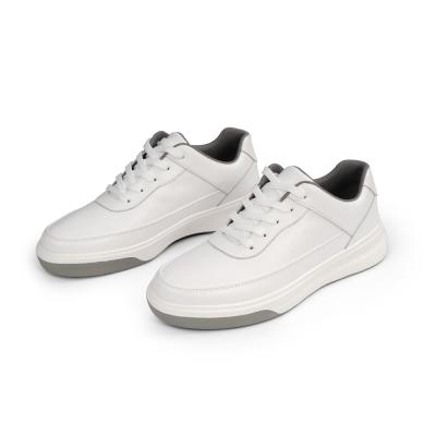 China Customized CUSHIONING Made Designer White Sneakers Soft Bottom Mens Shoe Custom Made White Casual Shoes for sale