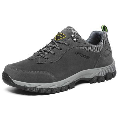 China CUSHIONING Comfortable PU Tpr Mesh Men's No Slip Hiking Shoes Rise Good Quality for sale