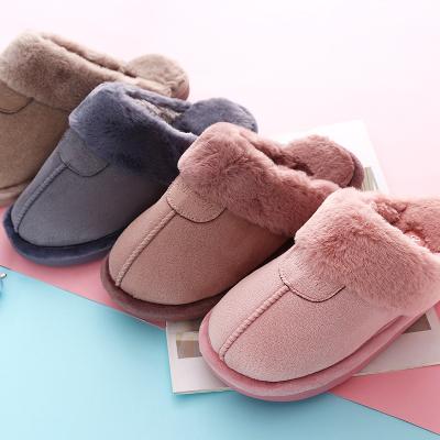 China Fashion Warm Cotton Fur Slipper Fashion TPR Bottom Winter Indoor Wholesalers for sale