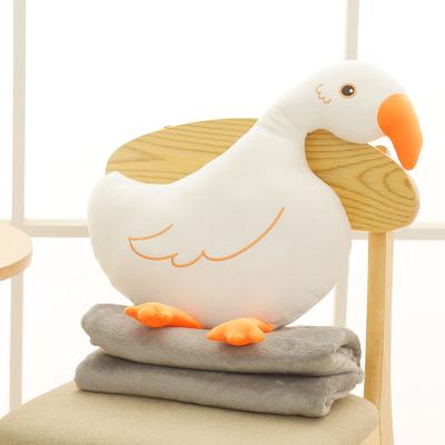 China Nondisposable Whale Animal Soft White Pillow Goose Pillow Doll Plush Toy Cartoon Pattern Custom Size Logo for sale