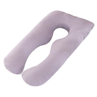 China Folded U Shaped Pregnancy Pillow Full Body Pillow For Maternity Support Or Side Sleepers for sale