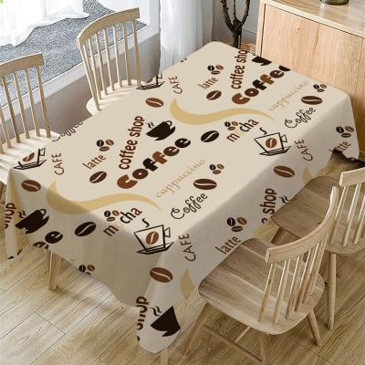 China Wholesale Pattern Eco-friendly Absorbent Coffee Table Cloth Coffee Table Cloth Can Be Customized Size Pattern for sale