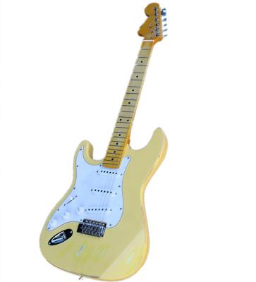 China Exquisite Huiyuan Electric Guitar ST Vintage Relic with Chrome Hardware, electric shijie ST guitar for sale