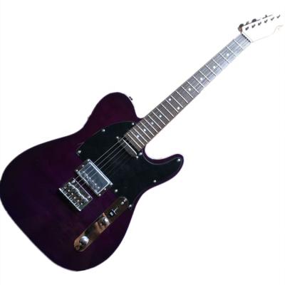 China OEM Reasonable Custom Purple Body TL Electric Guitar with Chrome Hardware, electrica de guitarra for sale