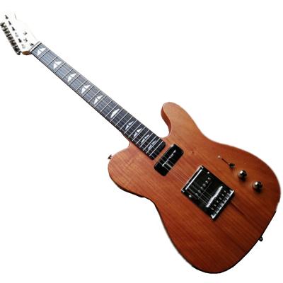 China Reasonable factory custom roasted maple neck for tl guitar with Chrome hardware, tl electric guitar for sale