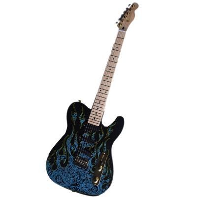 China Exquisite Cheap Huiyuan TL Electric Guitar with Gold Hardware, Basswood Guitar for sale