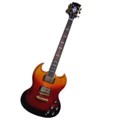 China Beautiful SG Exquisite Electric Guitar Factory Direct Selling Electric Guitar Custom Cheap Price for sale