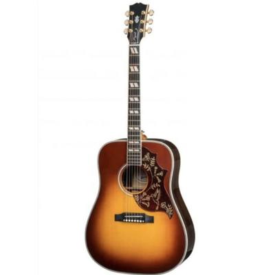 China Fir Huiyuan 41 Inch 6 String Cavity Body Acoustic Guitar For Players With Body Binding for sale