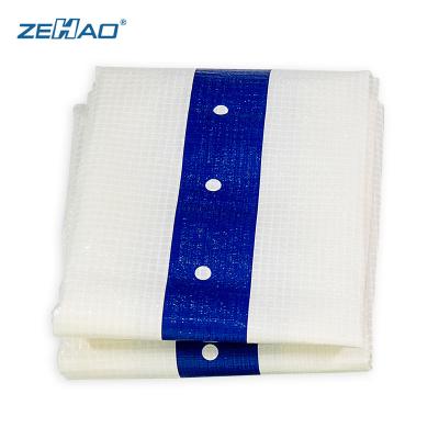 China Stain Resistant Fire Retardant ZeHao P.E.Tarpaulin Scaffolding Waterproof Reinforced Tarpaulin In Standard Size for sale