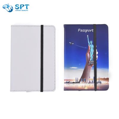 China In the current & Customizable PU Leather Passport Holder Top Quality Custom Sublimation Blank for sale