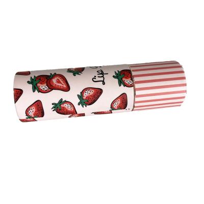 China Recyclable Paper Logo Printed Small Pink Packaging Box Lip Gloss Tubes With Boxes for sale