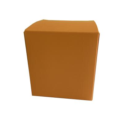 China Recyclable Luxury Bespoke Square Cardboard Logo Printing Private Gold Paper Candle Box Packaging for sale