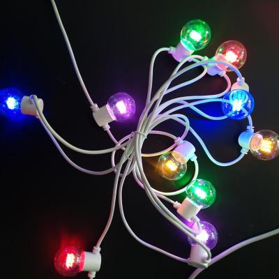 China Festoon Lights Christmas Holiday Activities Party Outdoor Waterproof Decoration LED Festoon String Light for sale