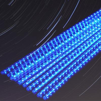 China Outdoor Led Meteor Rain Shower Lights Snowfall Lights Christmas Tube Lights Outdoor Decoration Meteor Lights for sale