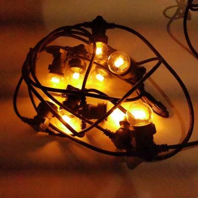 China Festoon Lighting B22 E27 Garland Light Hanging Light 230v Festoon Lighting 100m Waterproof Outdoor Commercial String for sale