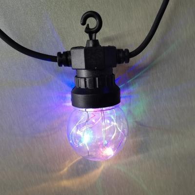 China Outdoor Solar Garden LED G50 Bulb String Lights For Patio Garden for sale