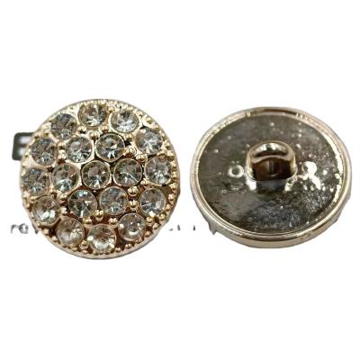 China 2021 Viable New Design Factory Wholesale Diamond Retail Fake Lady's Coat Buttons for sale