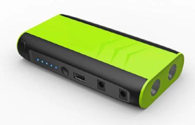 China Rechargeable Motorcycle Compact Jump Starter Power Bank With Led Flashlight for sale