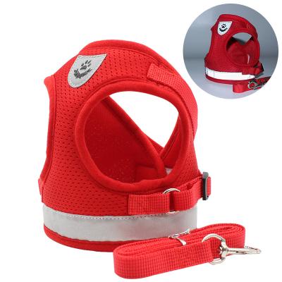 China Rugged And Durable Multicolor Optional Polyester Mesh Material Durable Dog Leash for sale