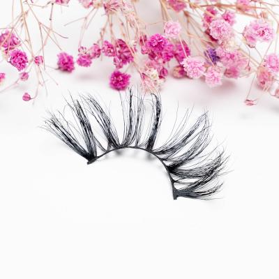 China 3D layered factory wholesale price eyelashes 25 mm 3d mink eyelash with magnetic box for sale