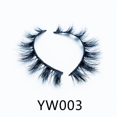 China Wholesale 10mm Mink Fur Lashes 3D 5D Full Strip Natural Soft Tapered Fluffy Private Label Soft Strip Mink False Eyelashes Vendor for sale