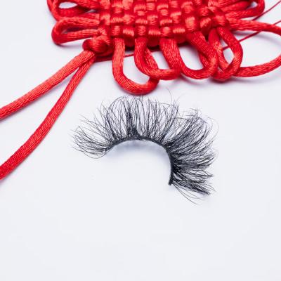 China New design natural soft seller 25mm mink eyelashes bulk mink from wholeslae for sale