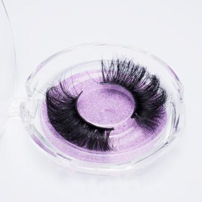 China Easy Apply Wholesale Luxury Cruelty Free Long 25mm Fluffy Lashes 3d 25mm Mink Lashes Fluffy Lashes for sale