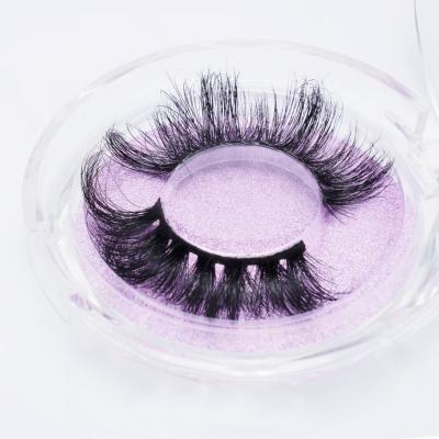 China Easy Apply Customized Eyelash Vendor Boxes 25mm Mink Lashes Fluffy Mink Eyelash Vendors for sale