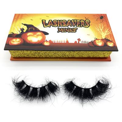 China Easy Apply Create Your Own Boxes Custom Thick Dramatic Lashes 3D 25mm Fluffy Mink Eyelash Wholesale Seller for sale