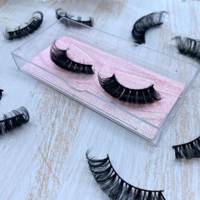 China Russian D Crul False Eyelashes Lash New Arrival Lashes 3D Ansta Fiber False Eyelash for sale