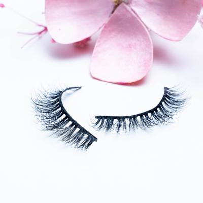 China 3D Layered Reusable Custom Mink Eyelash 3d Mink Eyelashes Cruelty Free Real Mink Eyelash for sale